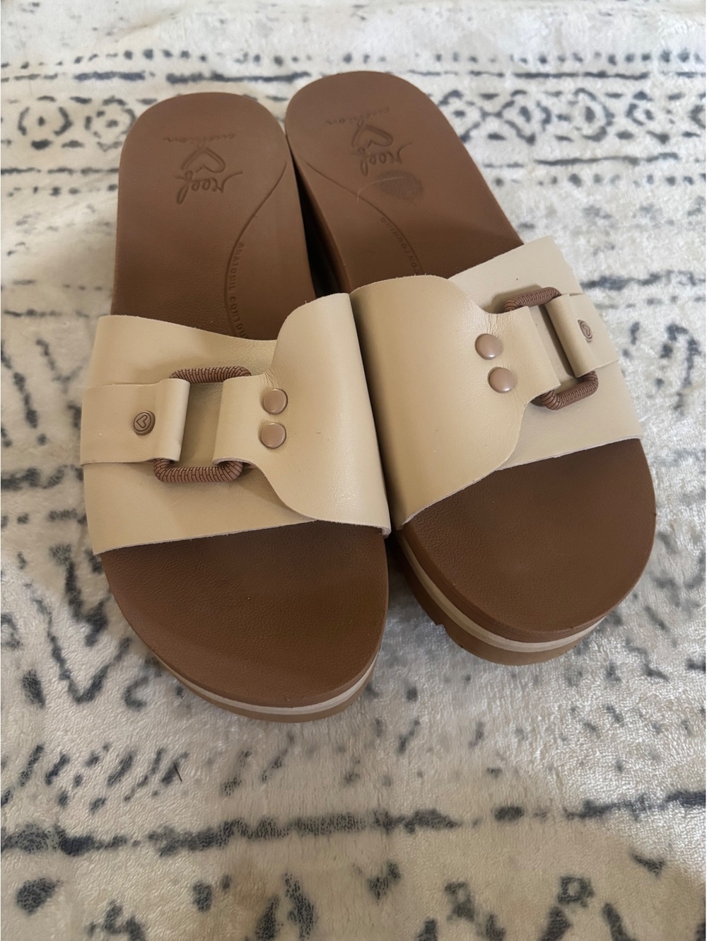 Reef Horizon Hi Slide Sandals Size 9 US / 40 EUR